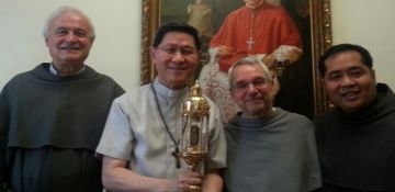 Si conclude il pellegrinaggio delle reliquie di sant'Antonio nelle Filippine