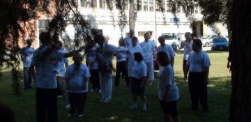 Flash mob di Tai-Chi in Prato della Valle insieme alle persone con disabilità dei Centri diurni del Villaggio Sant’Antonio