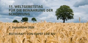 11. Weltgebetstag für die Bewahrung der Schöpfung
