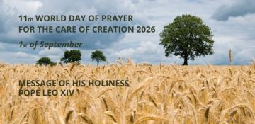 1st of September, World Day of Prayer for the Care of Creation