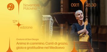 Il 9 novembre “Anima in cammino - Canti di grazia, gioia e gratitudine nel Medioevo” di InUnum ensemble