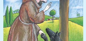 Metti una serata con il lupo di Gubbio…