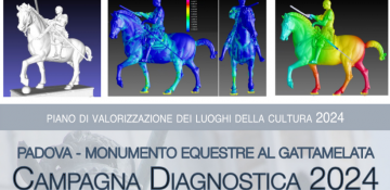 Monumento equestre al Gattamelata a Padova, giovedì 17 ottobre dalle 16 a Palazzo Folco conferenze di presentazione della campagna diagnostica 2024