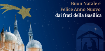 Buon Natale e buon nuovo anno dai frati della basilica