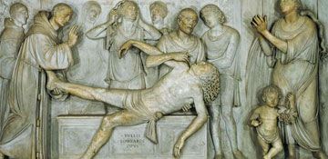 I frati del santo pregano per le persone colpite dal sisma  