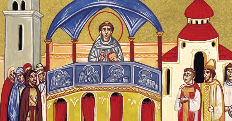 1222 – 1227 Predicador en Italia y en Francia