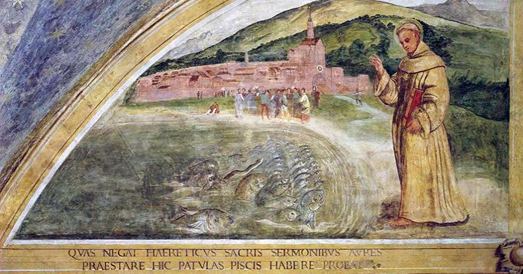 Miracle of the Fish  Saint Anthony of Padua